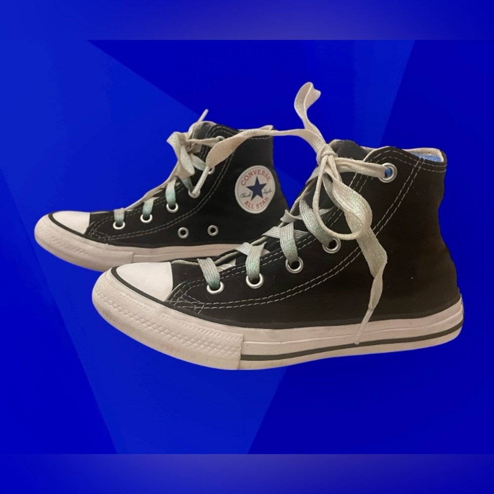 Converse Chuck Taylor Kids High-Top Sneakers - Black and White